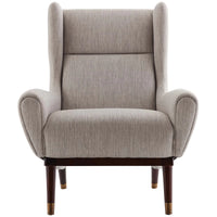 Arteriors Ophelia Lounge Chair - Fossil Tweed