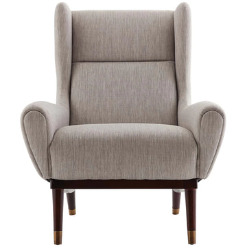 Arteriors Ophelia Lounge Chair - Fossil Tweed