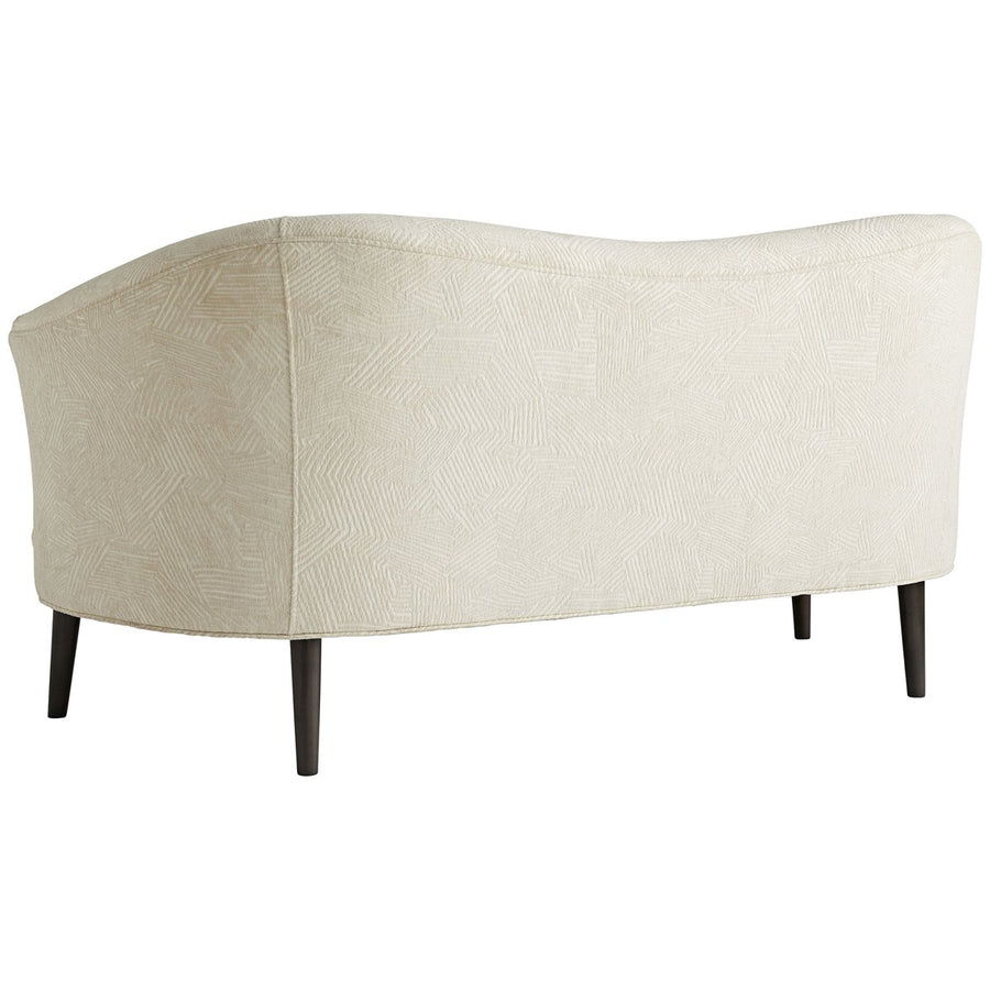 Arteriors Duprey Settee, Textured Ivory Grey Ash