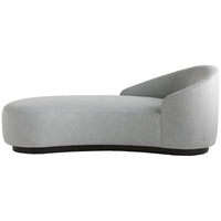 Arteriors Turner Chaise, Iceberg Linen Grey Ash