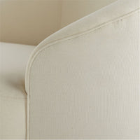 Arteriors Turner Chaise - Muslin Grey Ash