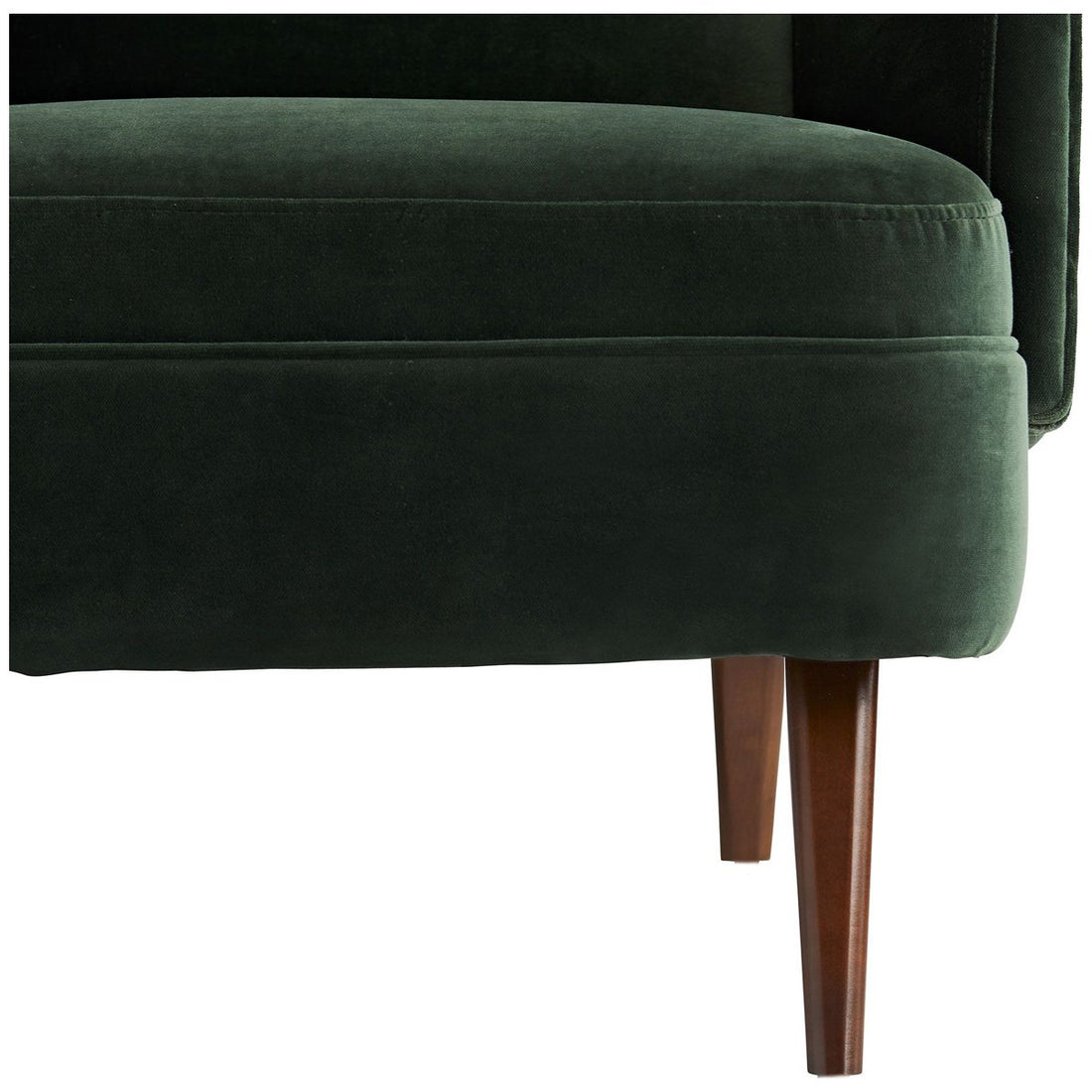 Arteriors Budelli Wing Chair - Forest Velvet