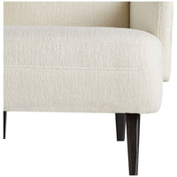 Arteriors Budelli Wing Chair - Cloud Boucle Grey Ash