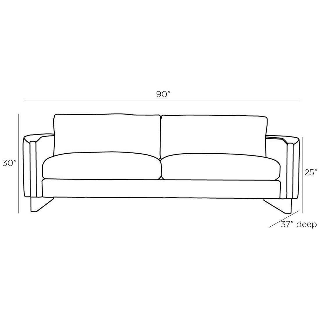 Arteriors Lovell Sofa