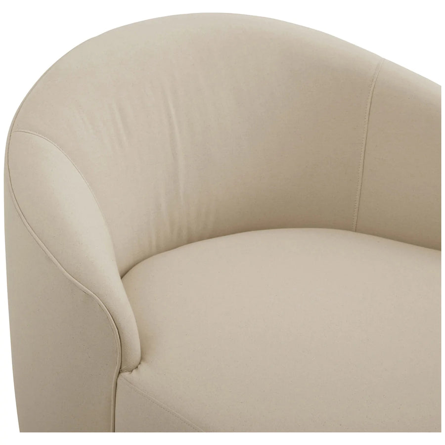 Arteriors Turner Right Arm Chaise - Muslin