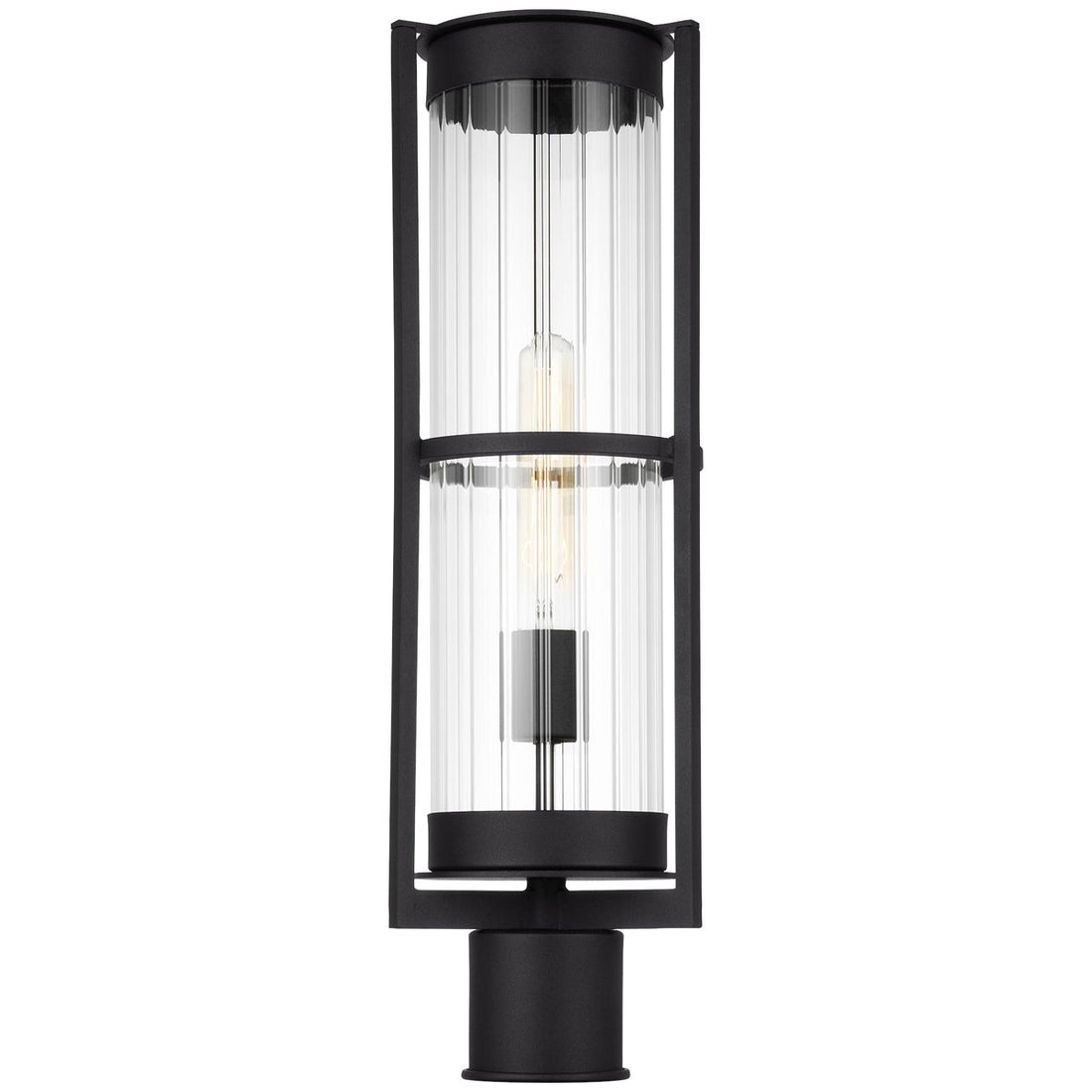 Sea Gull Lighting Alcona 1-Light Outdoor Post Lantern without Bulb