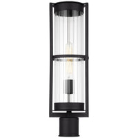 Sea Gull Lighting Alcona 1-Light Outdoor Post Lantern without Bulb