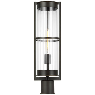 Sea Gull Lighting Alcona 1-Light Outdoor Post Lantern without Bulb