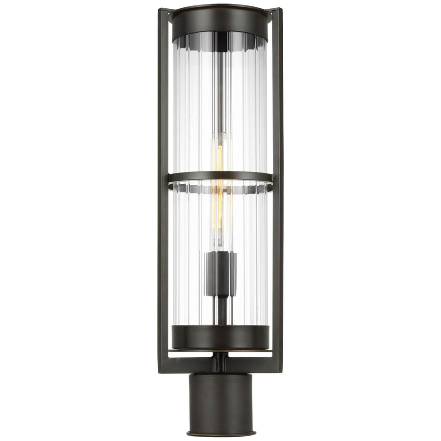 Sea Gull Lighting Alcona 1-Light Outdoor Post Lantern without Bulb