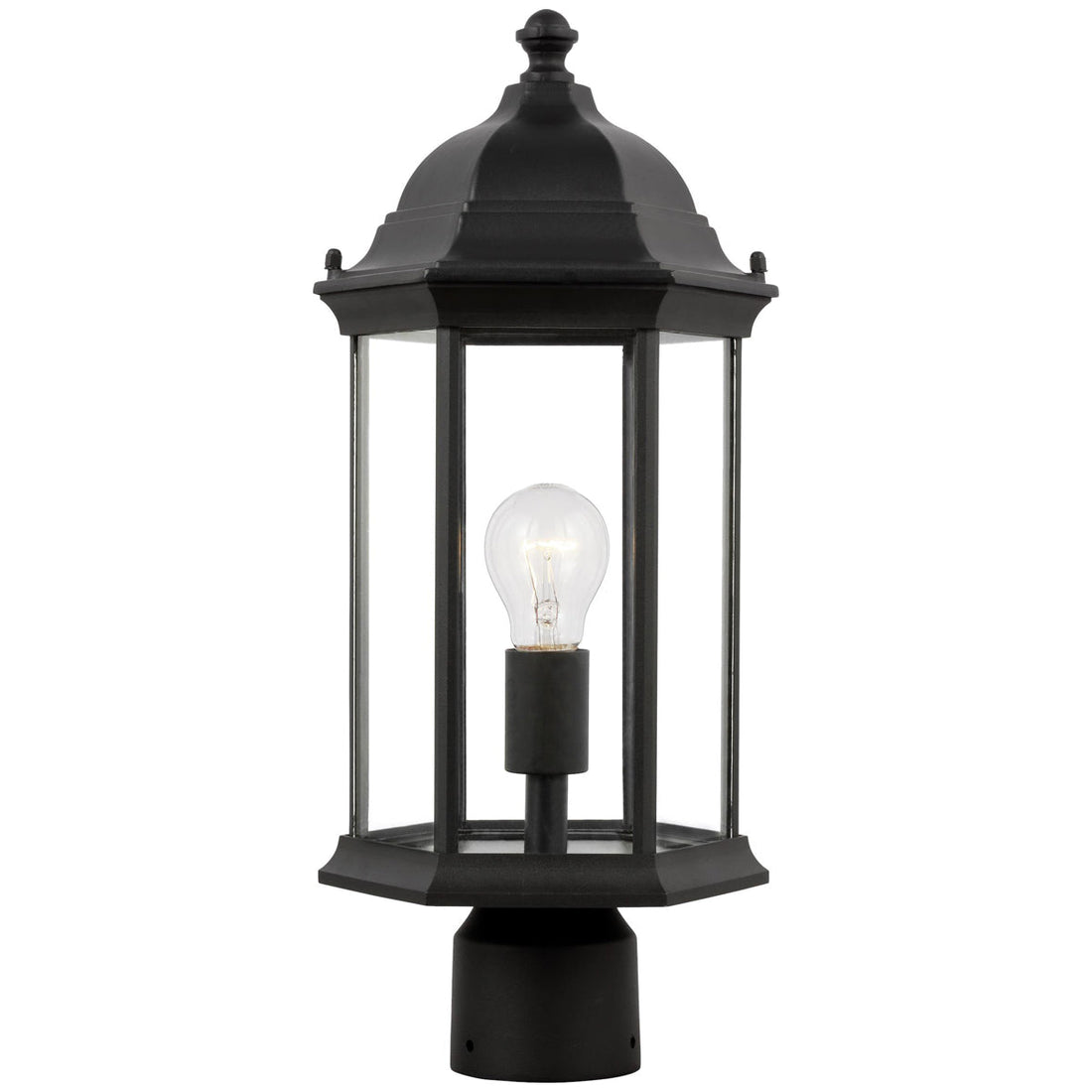 Sea Gull Lighting Sevier 1-Light Outdoor Post Lantern without Bulb