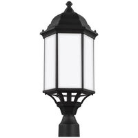 Sea Gull Lighting Sevier Large Outdoor Post Lantern without Bulb