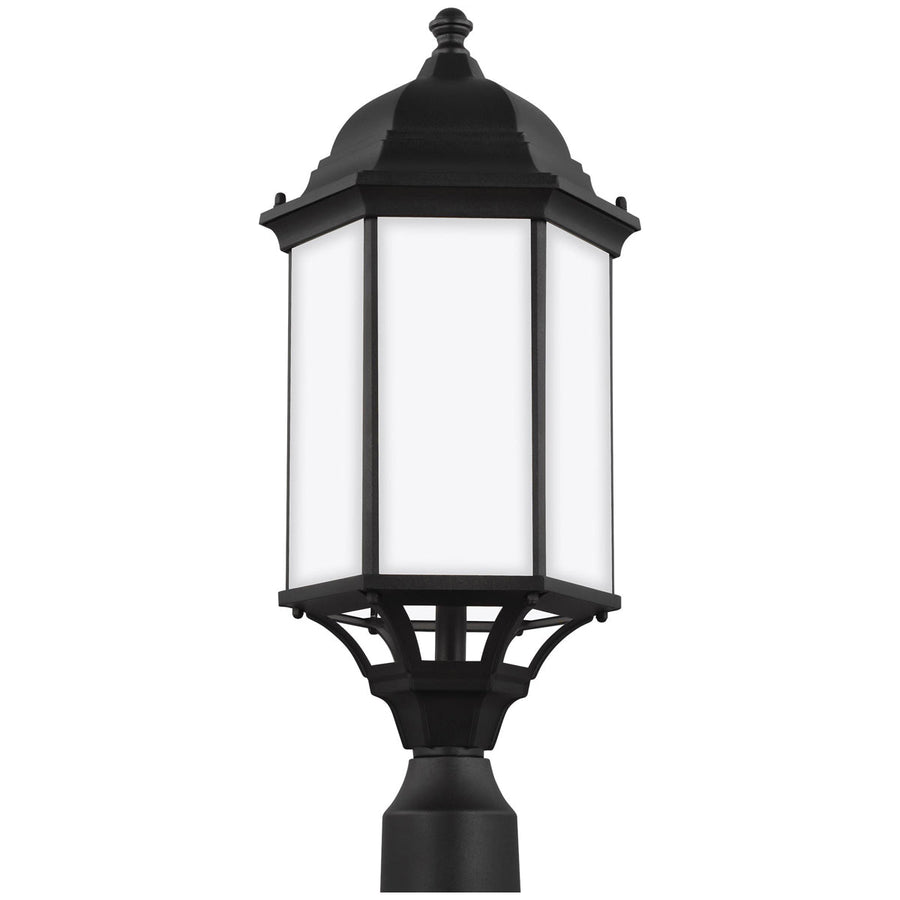 Sea Gull Lighting Sevier Large Outdoor Post Lantern without Bulb