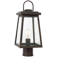 Sea Gull Lighting Founders 1-Light Outdoor Post Lantern without Bulb