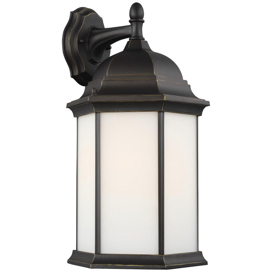 Sea Gull Lighting Sevier Downlight Outdoor Wall Lantern with Bulb