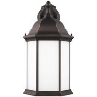 Sea Gull Lighting Sevier Downlight Outdoor Wall Lantern with Bulb