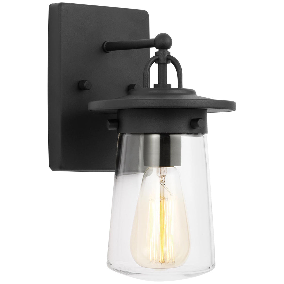 Sea Gull Lighting Tybee Small 1-Light Outdoor Wall Lantern