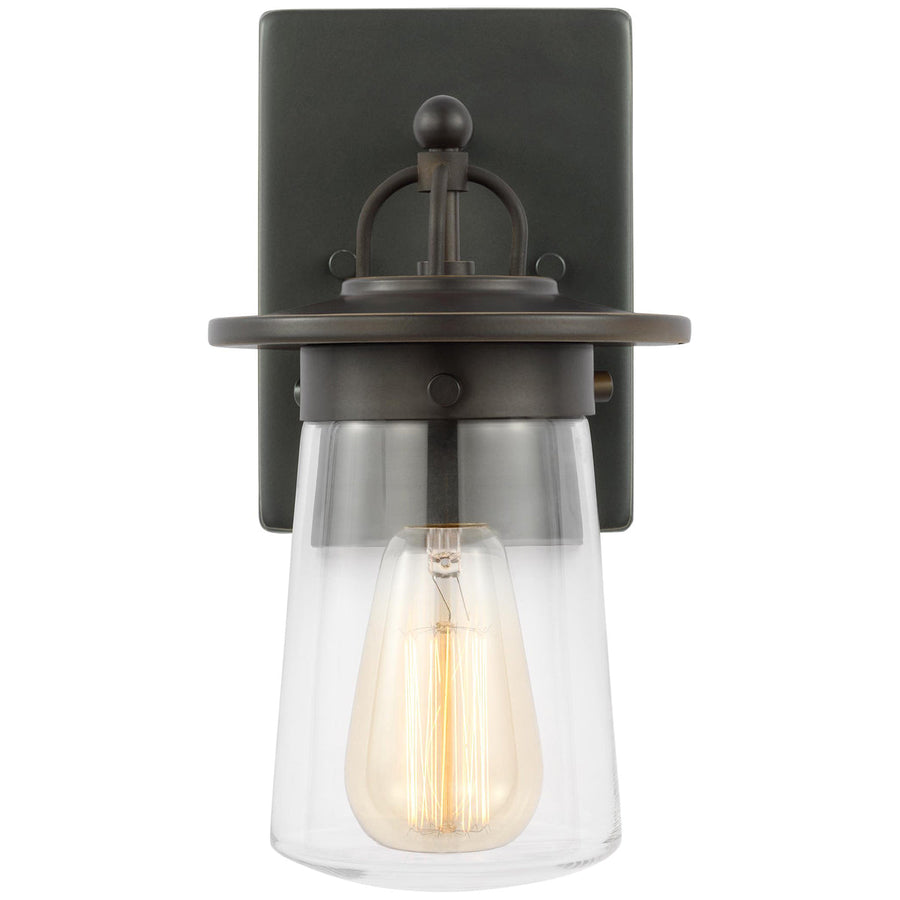 Sea Gull Lighting Tybee Small 1-Light Outdoor Wall Lantern