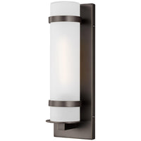 Sea Gull Lighting Alban 1-Light Outdoor Wall Lantern without Bulb