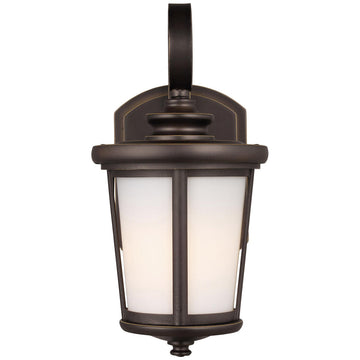 Sea Gull Lighting Eddington 1-Light Outdoor Wall Lantern with Bulb