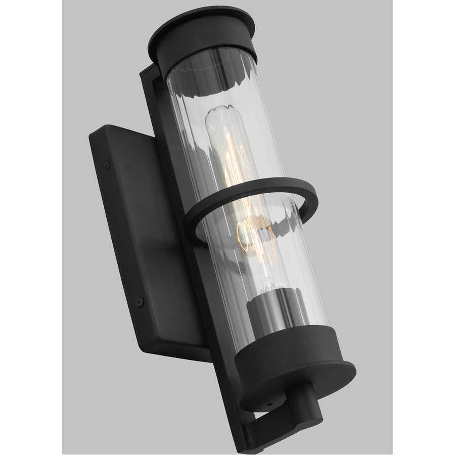 Sea Gull Lighting Alcona 1-Light Outdoor Wall Lantern without Bulb