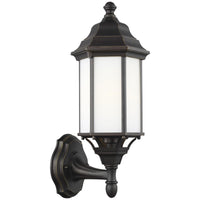 Sea Gull Lighting Sevier 1-Light Uplight Outdoor Wall Lantern