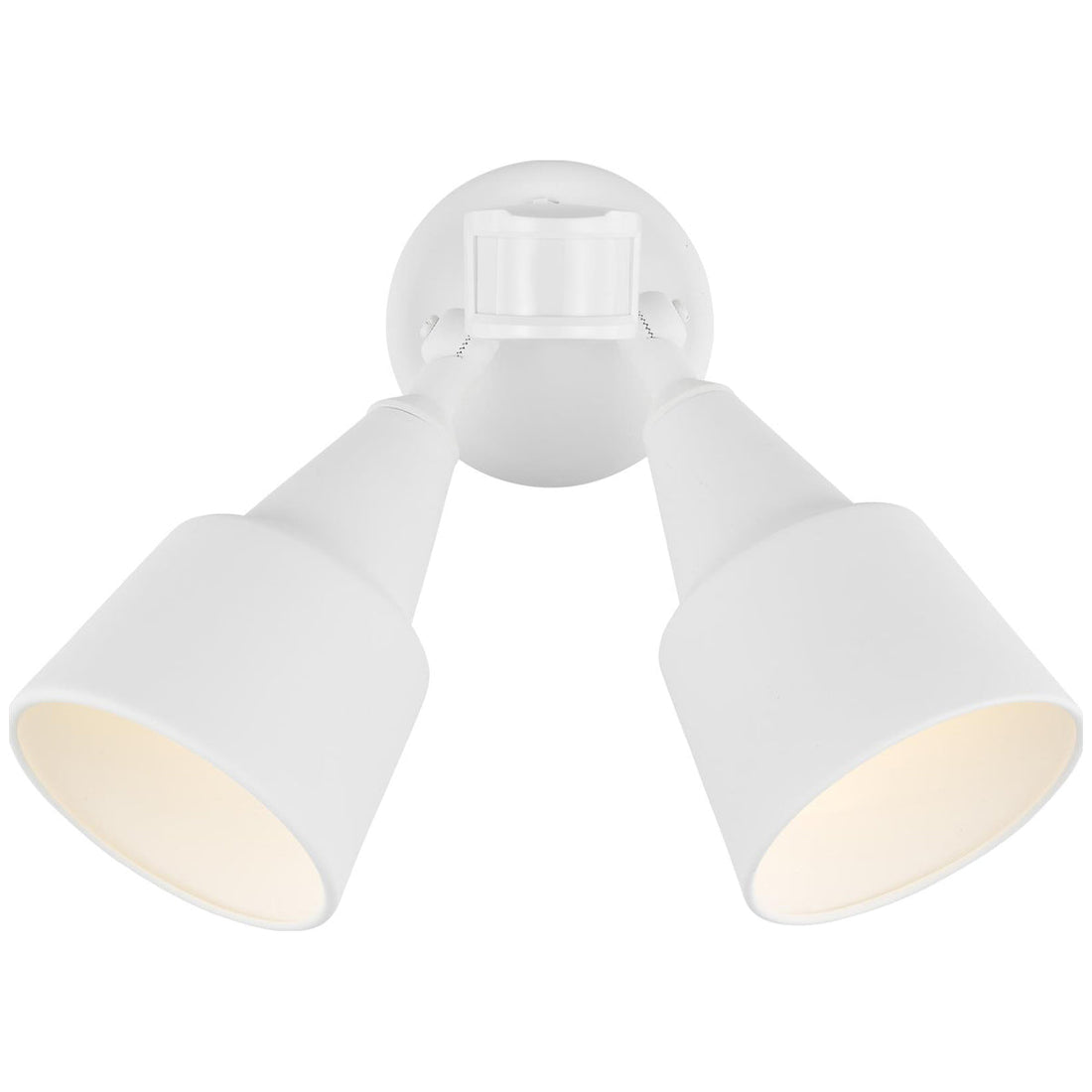 Sea Gull Lighting 2-Light Flood Sconce with Photo and Motion Sensor