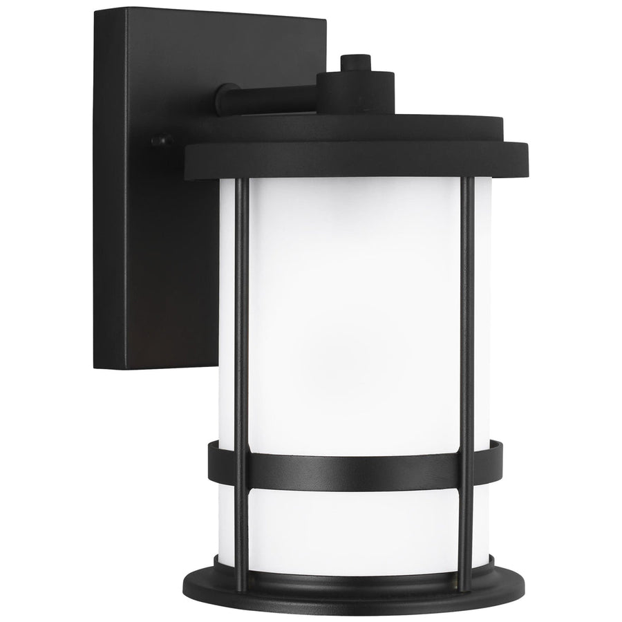 Sea Gull Lighting Wilburn Small 6" 1-Light Outdoor Wall Lantern