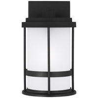 Sea Gull Lighting Wilburn Small 6" 1-Light Outdoor Wall Lantern