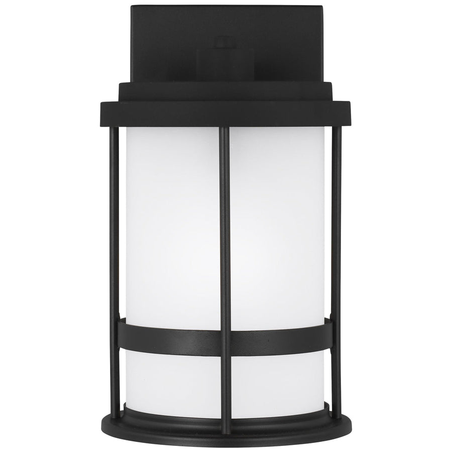 Sea Gull Lighting Wilburn Small 6" 1-Light Outdoor Wall Lantern