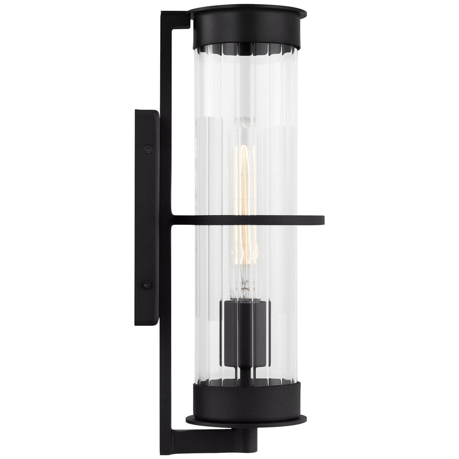 Sea Gull Lighting Alcona 1-Light Outdoor Wall Lantern without Bulb