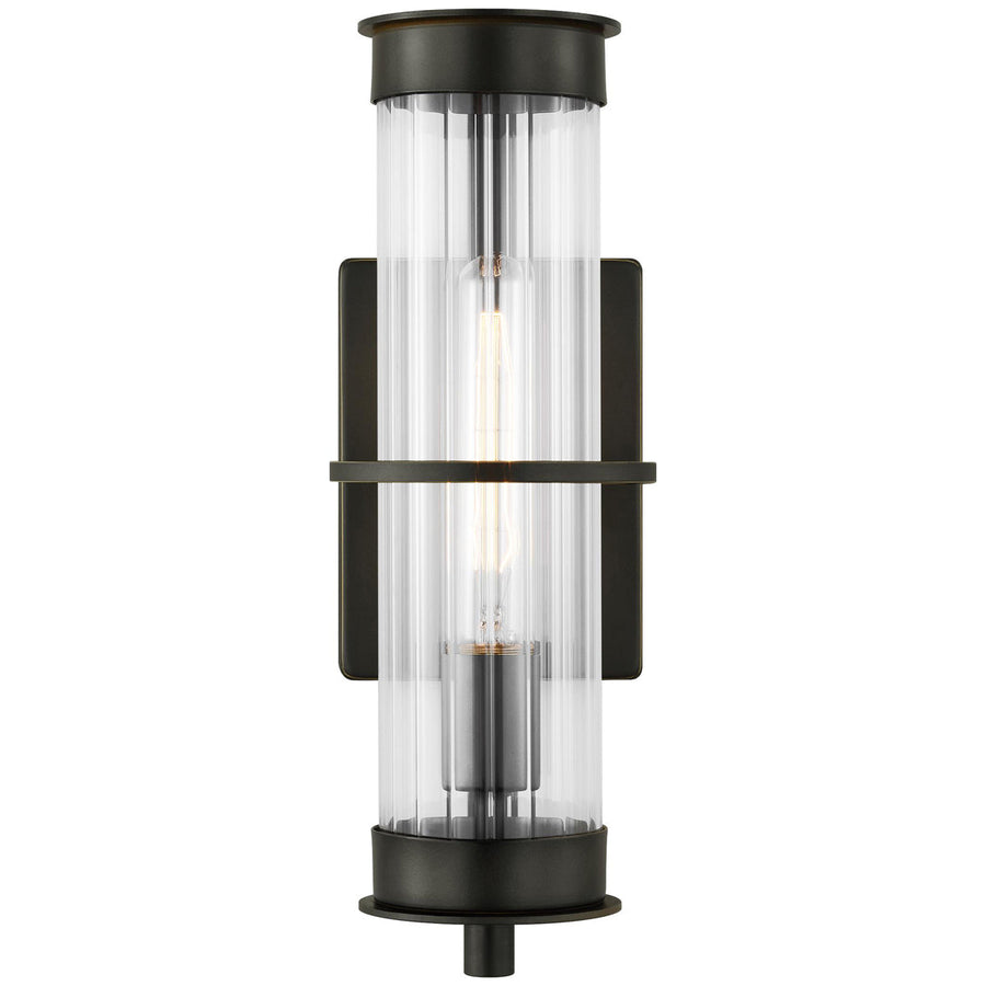 Sea Gull Lighting Alcona 1-Light Outdoor Wall Lantern without Bulb