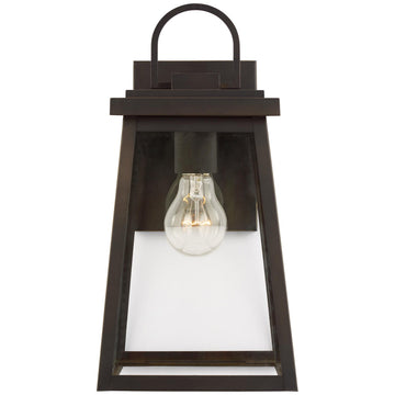 Sea Gull Lighting Founders Medium 1-Light Wall Lantern without Bulb