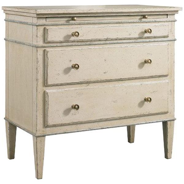 Hickory White Vineyard Haven Dove Bedside Chest