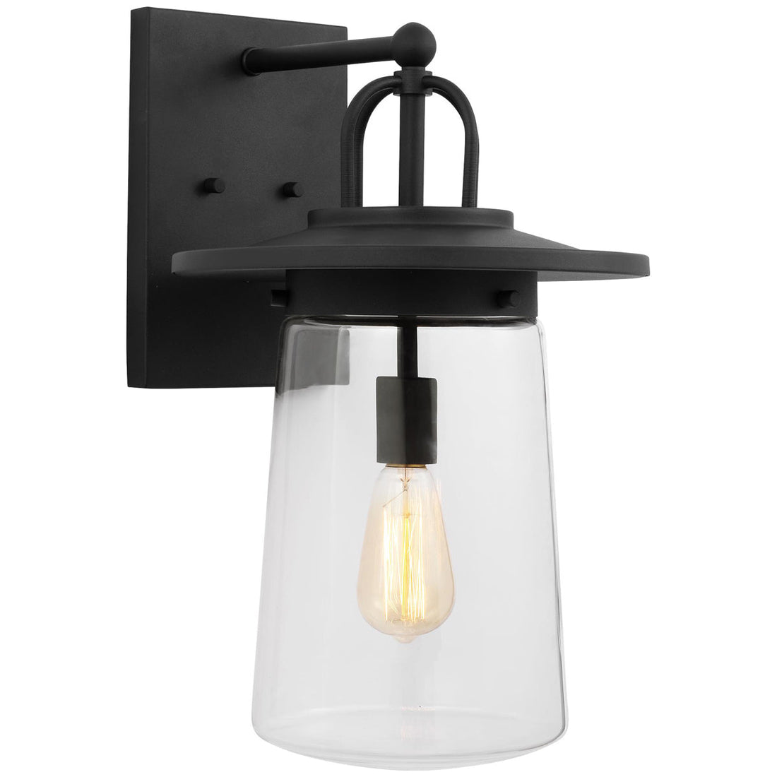 Sea Gull Lighting Tybee Large 1-Light Outdoor Wall Lantern