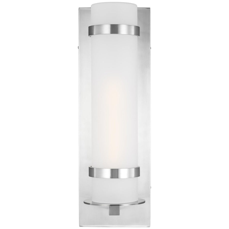 Sea Gull Lighting Alban 1-Light Outdoor Wall Lantern - Aluminum