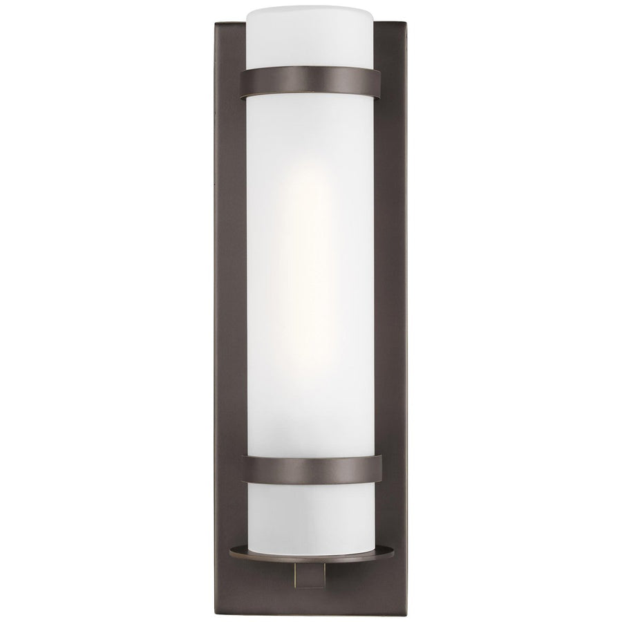 Sea Gull Lighting Alban 1-Light Outdoor Wall Lantern - Aluminum