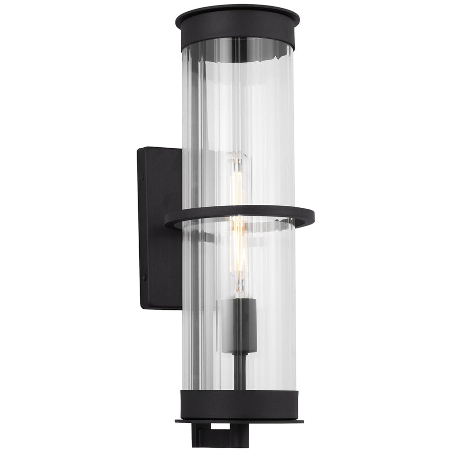 Sea Gull Lighting Alcona 1-Light Outdoor Wall Lantern without Bulb