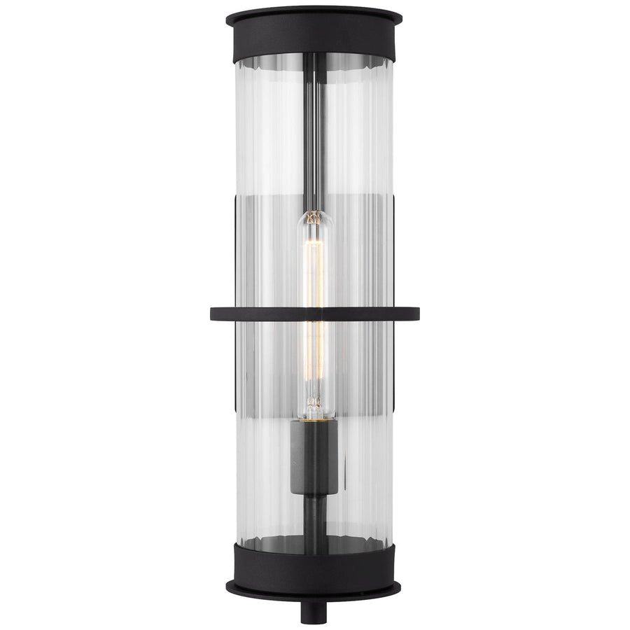 Sea Gull Lighting Alcona 1-Light Outdoor Wall Lantern without Bulb