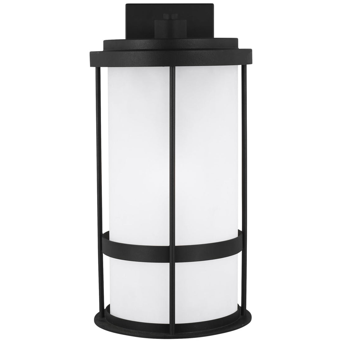 Sea Gull Lighting Wilburn Large 1-Light Outdoor Wall Lantern