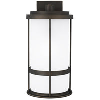 Sea Gull Lighting Wilburn Large 1-Light Outdoor Wall Lantern