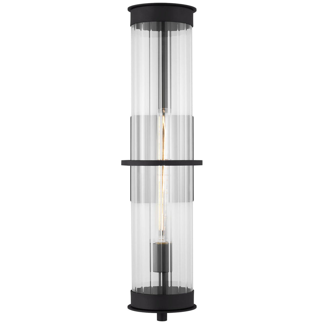 Sea Gull Lighting Alcona 1-Light Outdoor Wall Lantern without Bulb