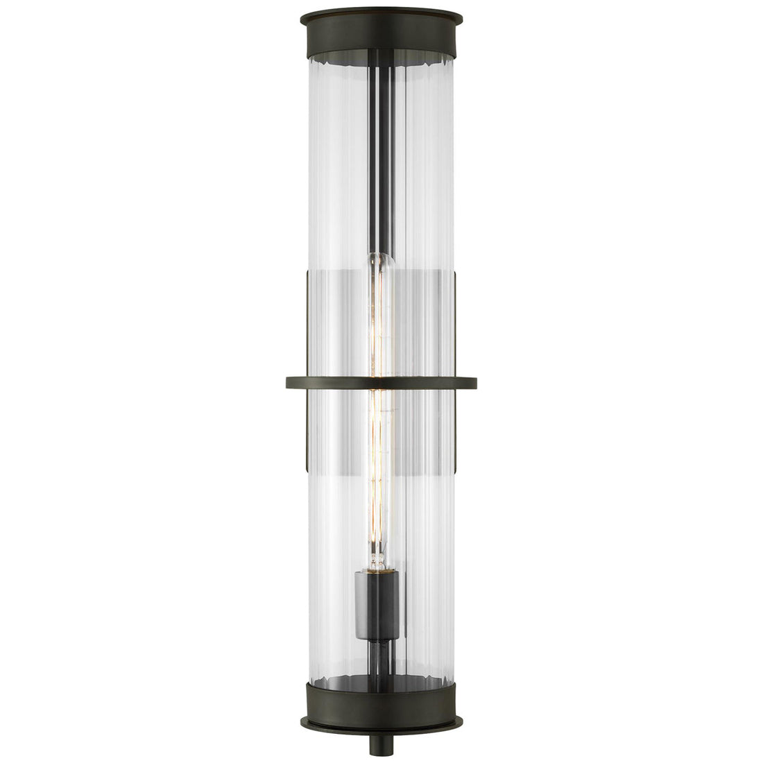 Sea Gull Lighting Alcona 1-Light Outdoor Wall Lantern without Bulb