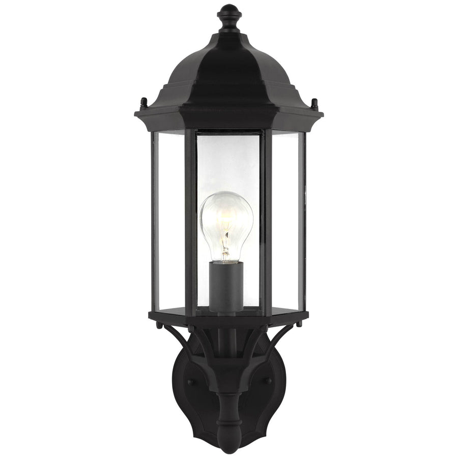 Sea Gull Lighting Sevier Uplight Outdoor Wall Lantern without Bulb