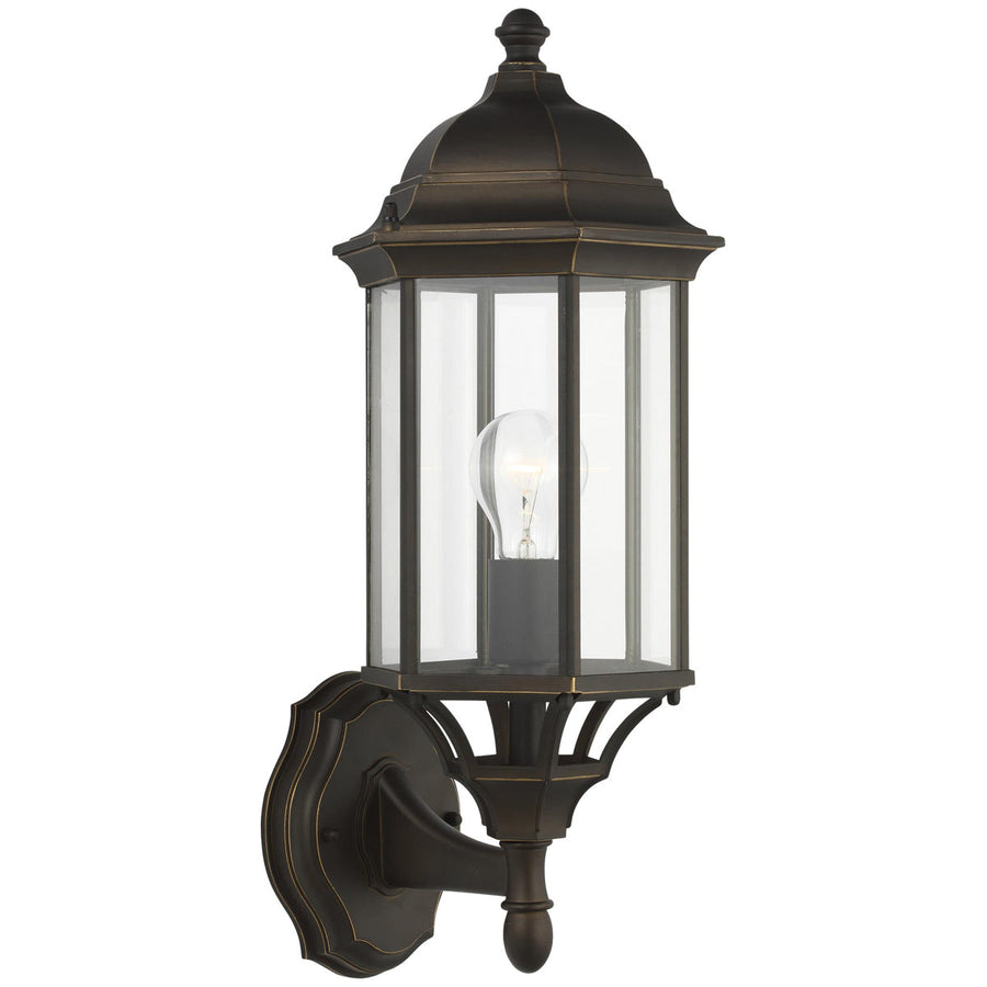 Sea Gull Lighting Sevier Uplight Outdoor Wall Lantern without Bulb