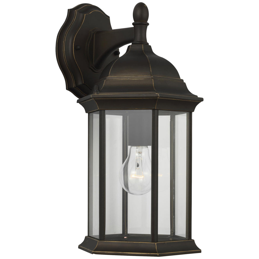 Sea Gull Lighting Sevier Downlight Outdoor Wall Lantern without Bulb