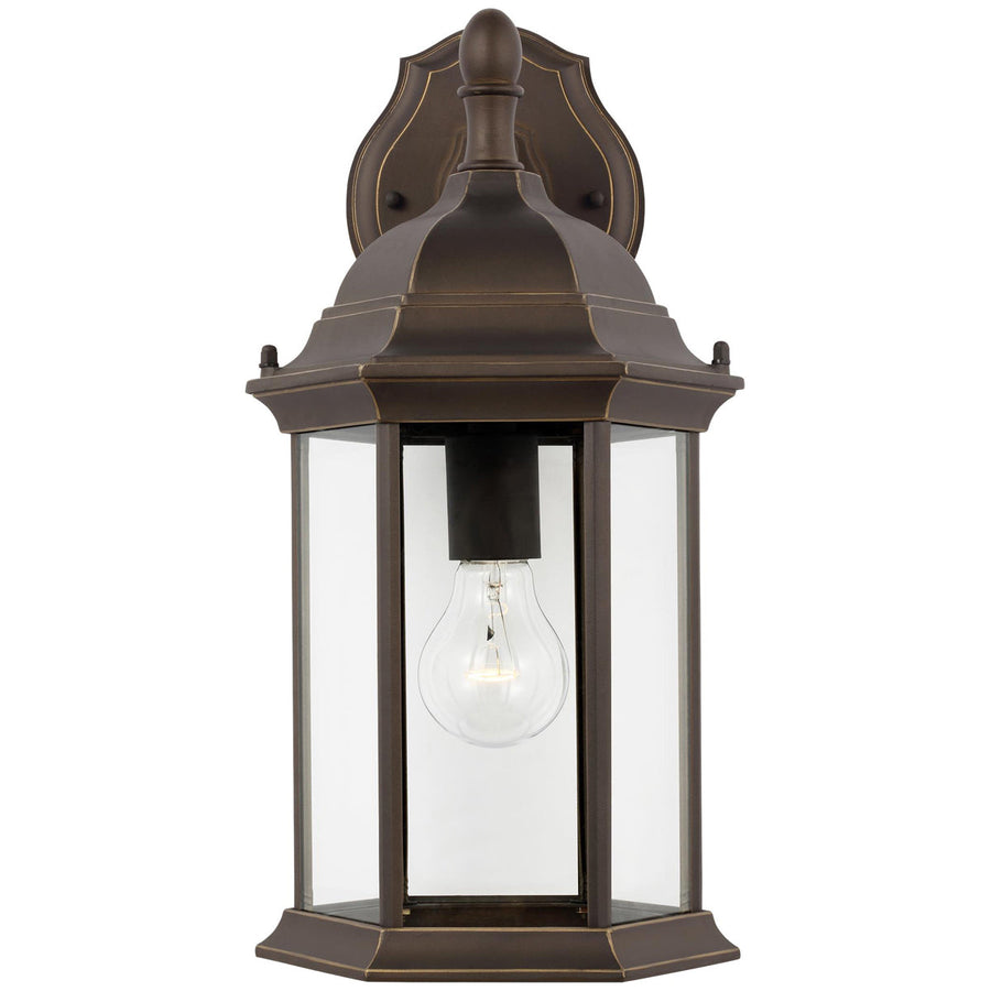 Sea Gull Lighting Sevier Downlight Outdoor Wall Lantern without Bulb