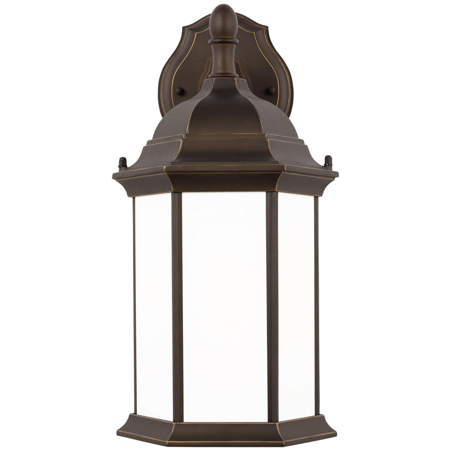 Sea Gull Lighting Sevier Downlight Outdoor Wall Lantern without Bulb