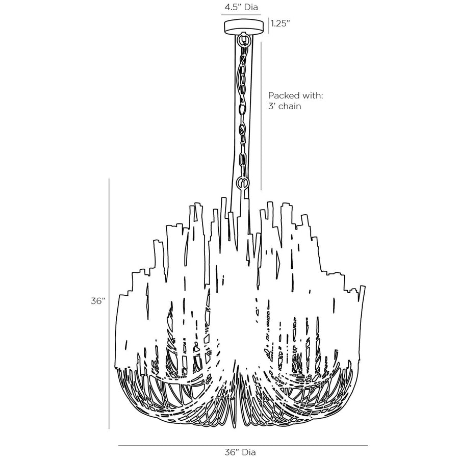 Arteriors Tilda Large Chandelier