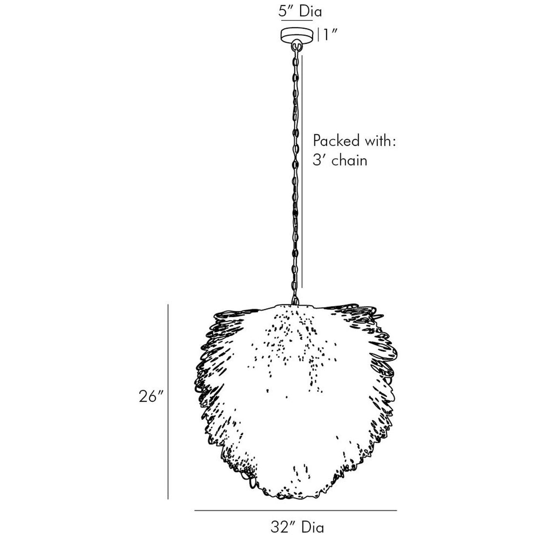 Arteriors Finley Chandelier