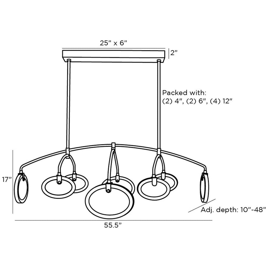 Arteriors Rosabel Chandelier